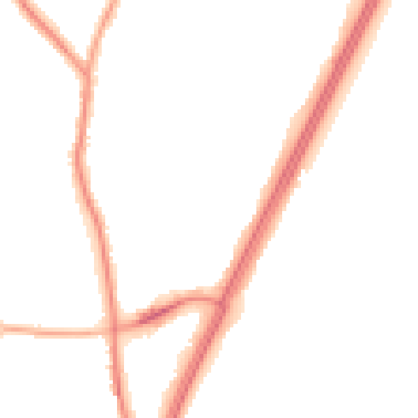 Night-time road noise heatmap for L31 0AS