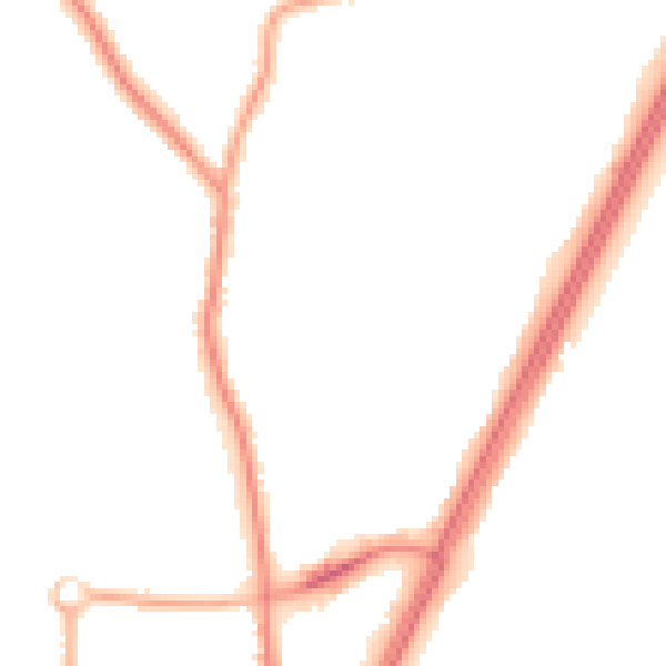 Night-time road noise heatmap for L31 0AT