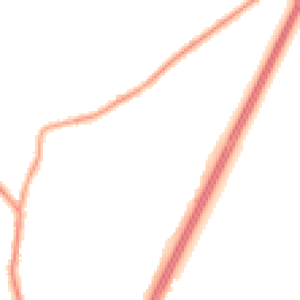 Night-time road noise heatmap for L31 0BZ