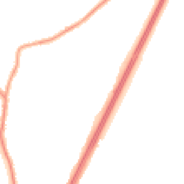Night-time road noise heatmap for L31 0DB