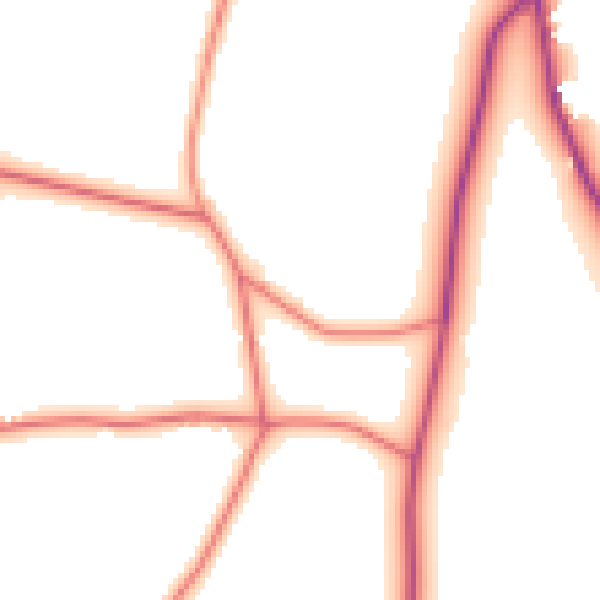 Daytime road noise heatmap for L31 1AJ