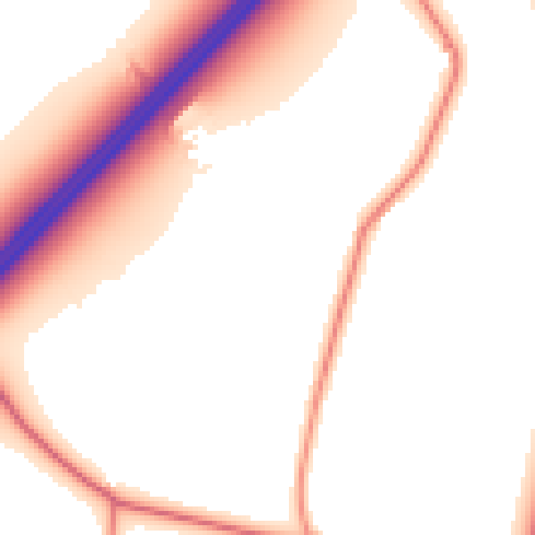 Daytime road noise heatmap for L31 1BG
