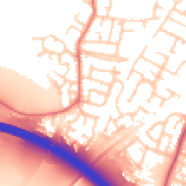 Daytime road noise heatmap for L31 1BJ