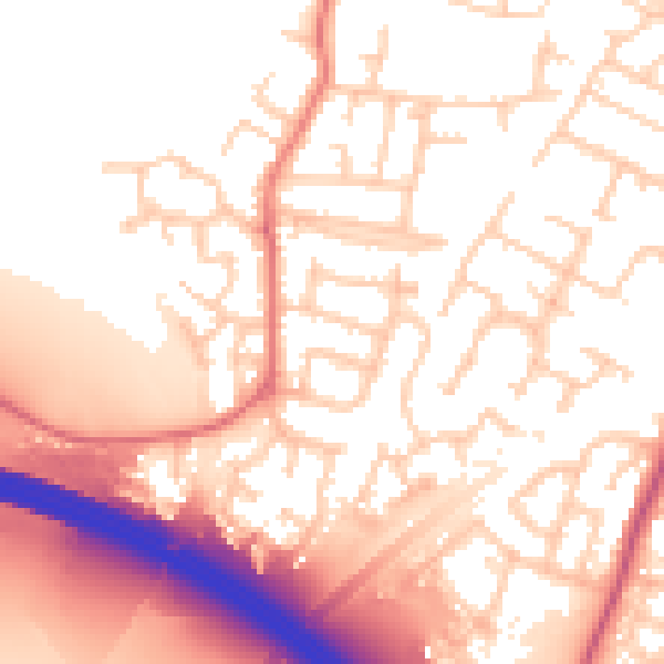 Daytime road noise heatmap for L31 1BL