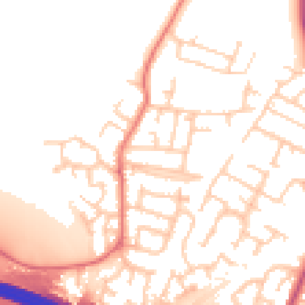 Daytime road noise heatmap for L31 1BT