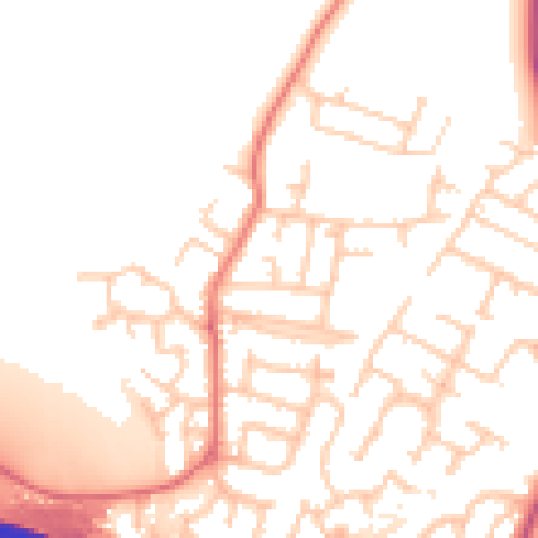 Daytime road noise heatmap for L31 1BU