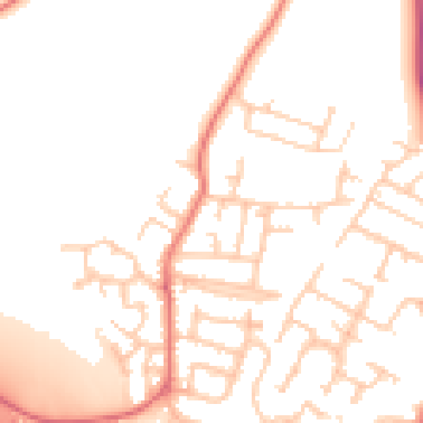 Daytime road noise heatmap for L31 1DL