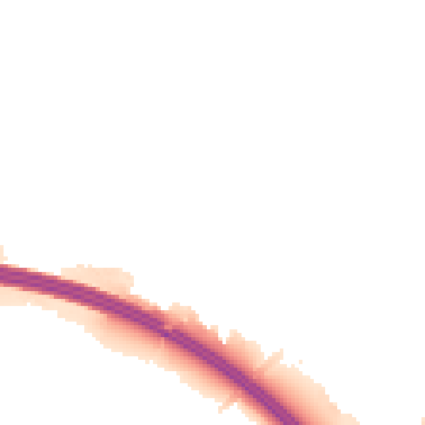 Night-time road noise heatmap for L31 1DW