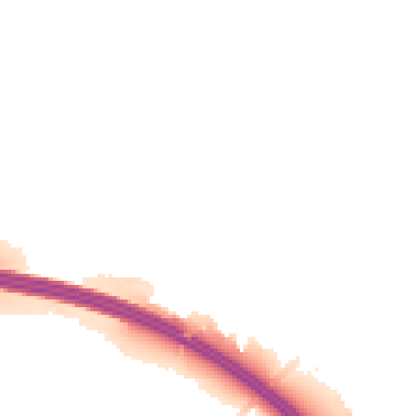 Night-time road noise heatmap for L31 1FB