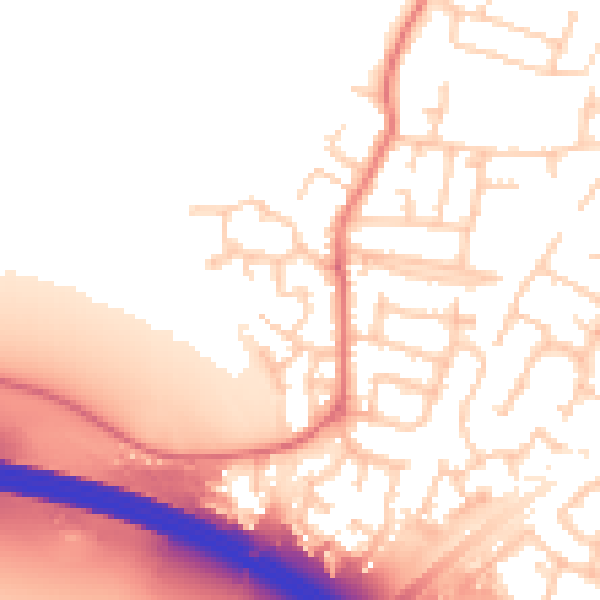 Daytime road noise heatmap for L31 1GA