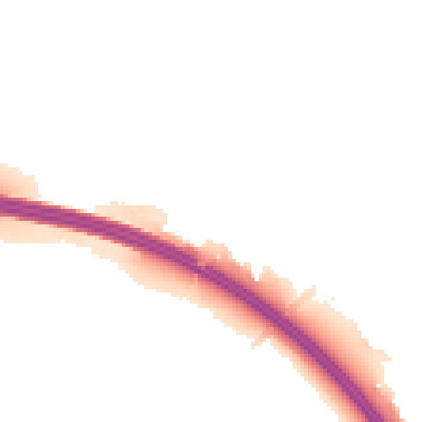 Night-time road noise heatmap for L31 1JQ