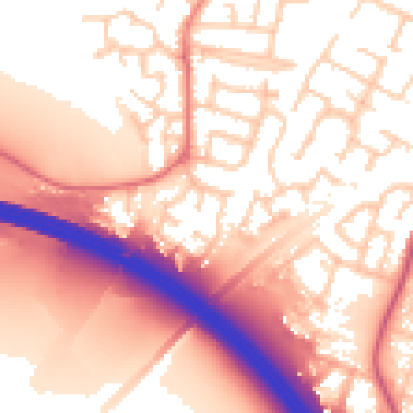 Daytime road noise heatmap for L31 1LA