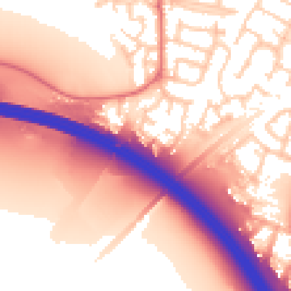 Daytime road noise heatmap for L31 1LE