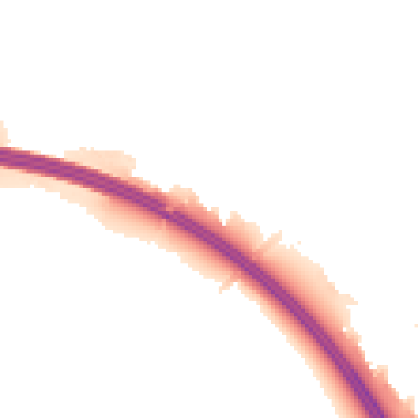 Night-time road noise heatmap for L31 1LE