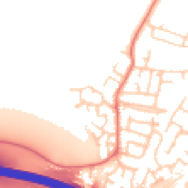 Daytime road noise heatmap for L31 1LL