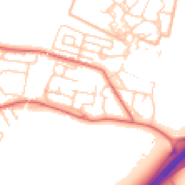 Daytime road noise heatmap for L31 1LP