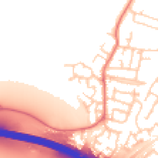 Daytime road noise heatmap for L31 1LR