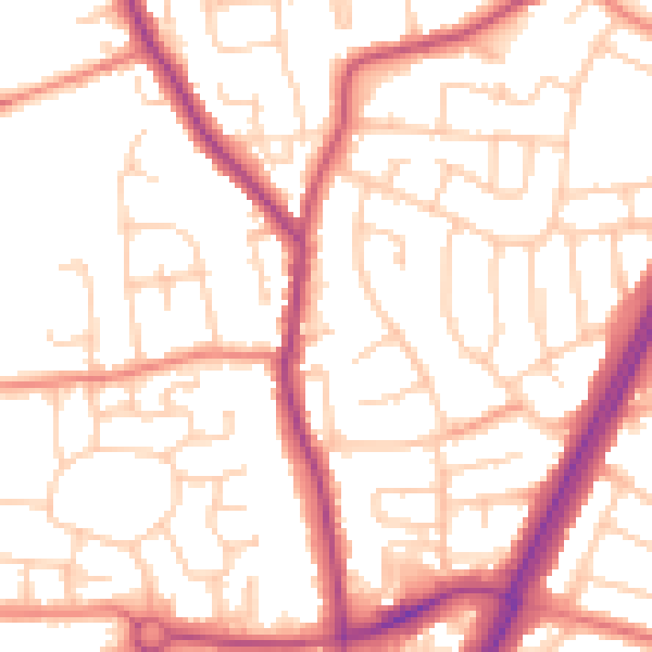 Daytime road noise heatmap for L31 2HT