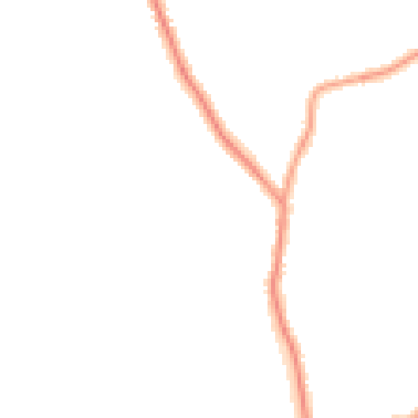 Night-time road noise heatmap for L31 2JG