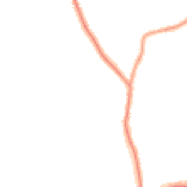 Night-time road noise heatmap for L31 2JJ