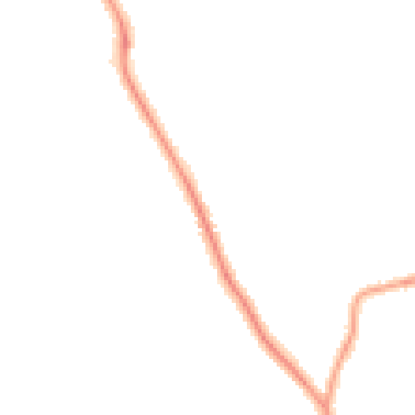 Night-time road noise heatmap for L31 2JR
