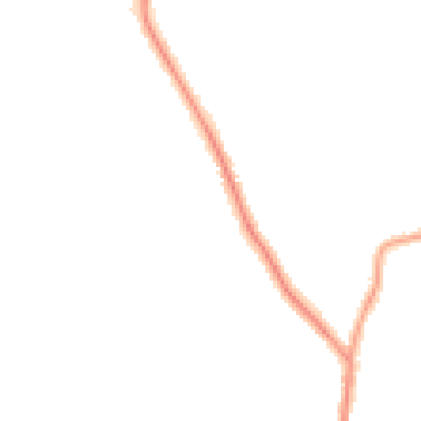 Night-time road noise heatmap for L31 2JS