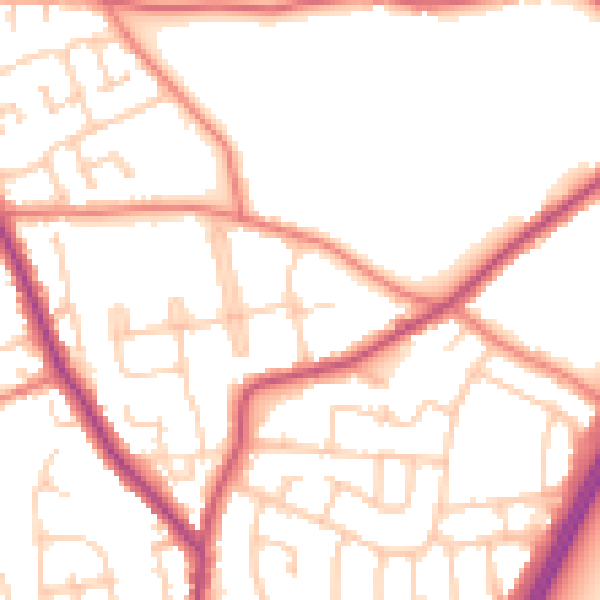 Daytime road noise heatmap for L31 2LE