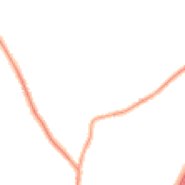 Night-time road noise heatmap for L31 2LG