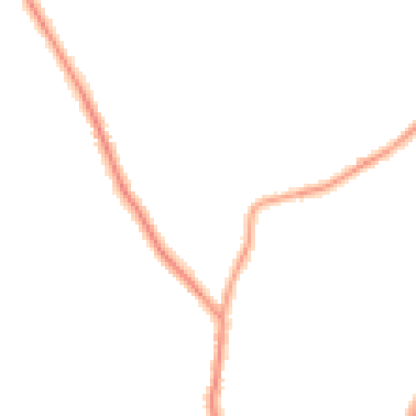 Night-time road noise heatmap for L31 2LN