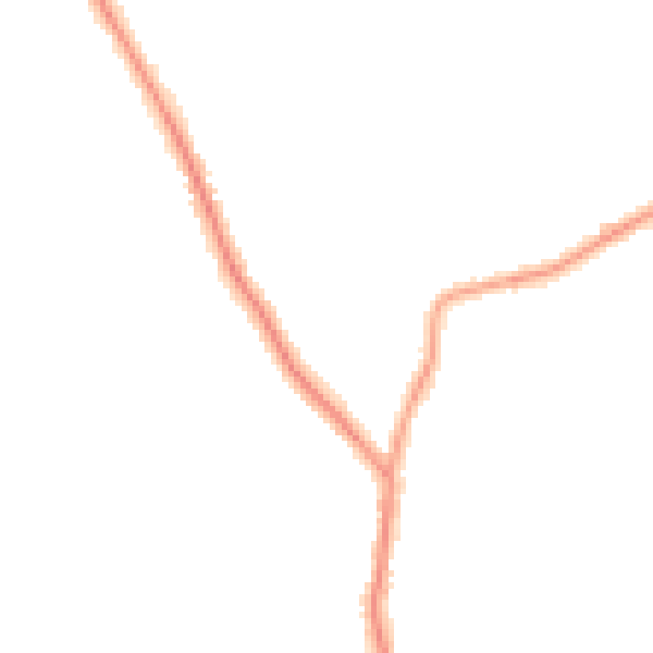 Night-time road noise heatmap for L31 2LR