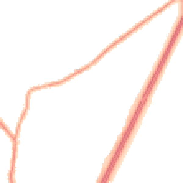 Night-time road noise heatmap for L31 2NG