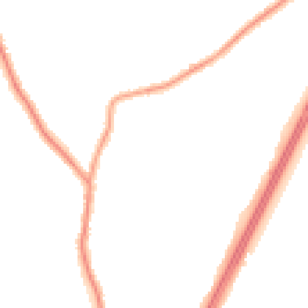 Night-time road noise heatmap for L31 2NT