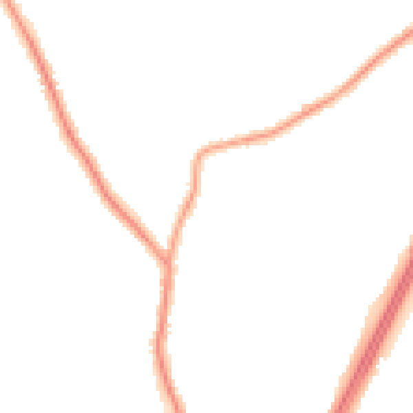 Night-time road noise heatmap for L31 2NZ