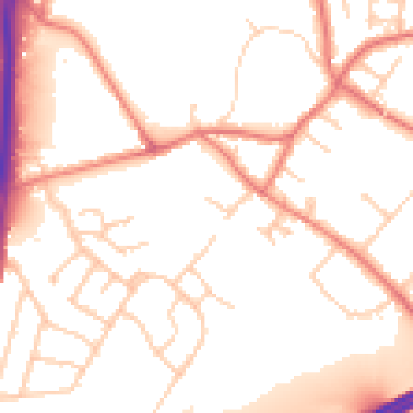 Daytime road noise heatmap for L31 3DH