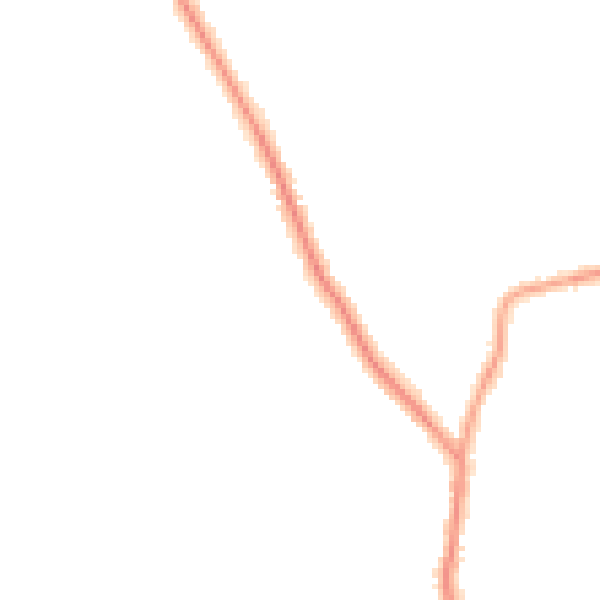 Night-time road noise heatmap for L31 4EL