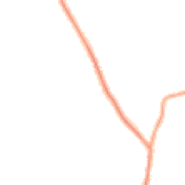 Night-time road noise heatmap for L31 4ES