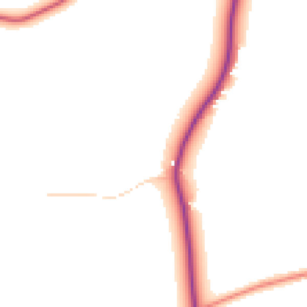 Daytime road noise heatmap for L31 4FA