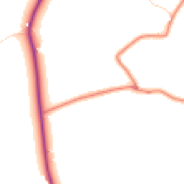 Daytime road noise heatmap for L31 4HN