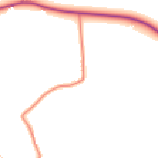 Daytime road noise heatmap for L31 4HX