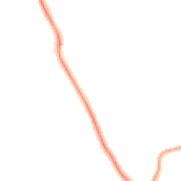 Night-time road noise heatmap for L31 4JG