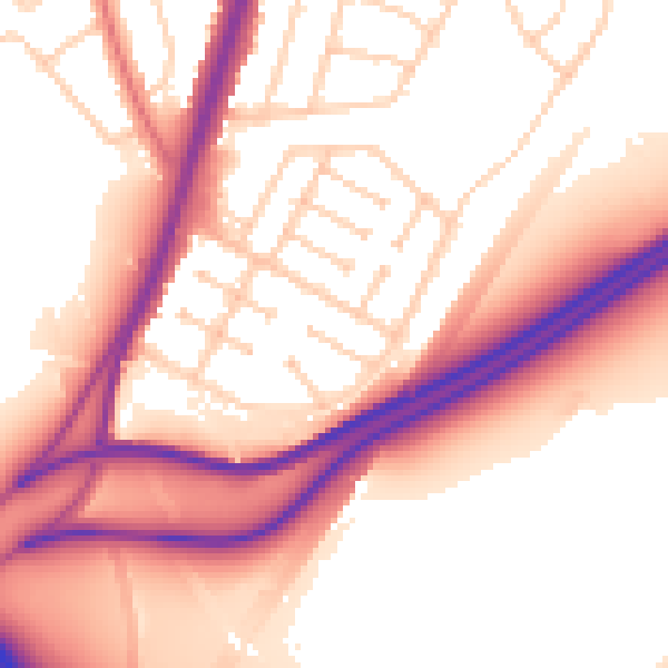 Daytime road noise heatmap for L31 5LT