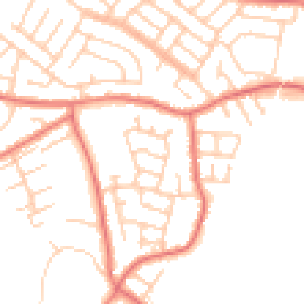 Daytime road noise heatmap for L31 6AL