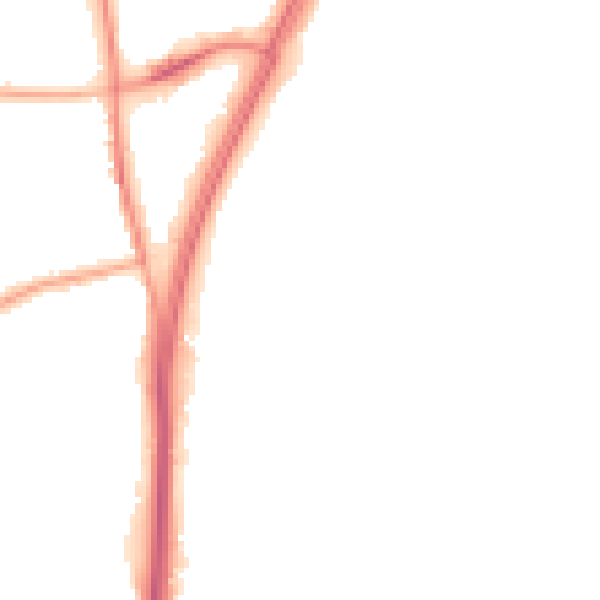 Night-time road noise heatmap for L31 6ER