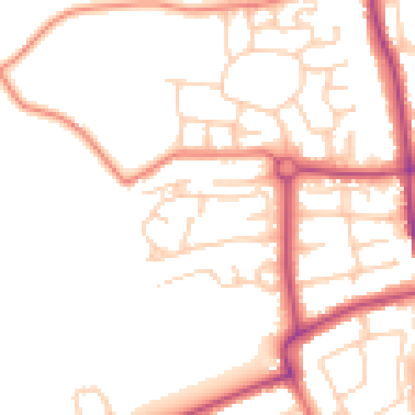 Daytime road noise heatmap for L31 8EJ
