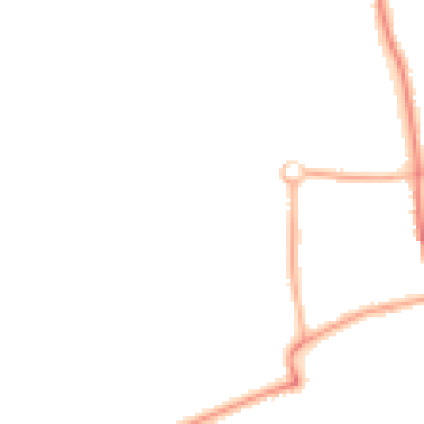 Night-time road noise heatmap for L31 8EJ