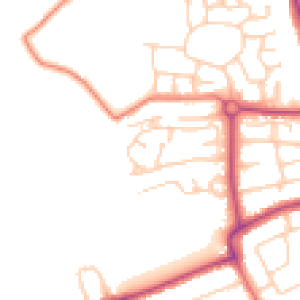Daytime road noise heatmap for L31 8EL