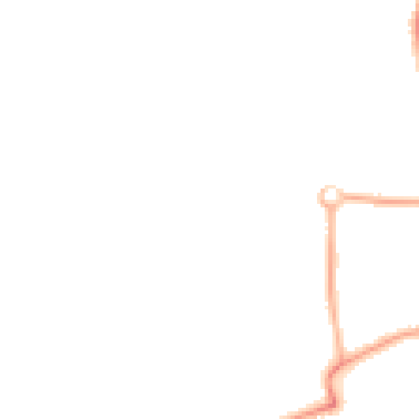 Night-time road noise heatmap for L31 8EX