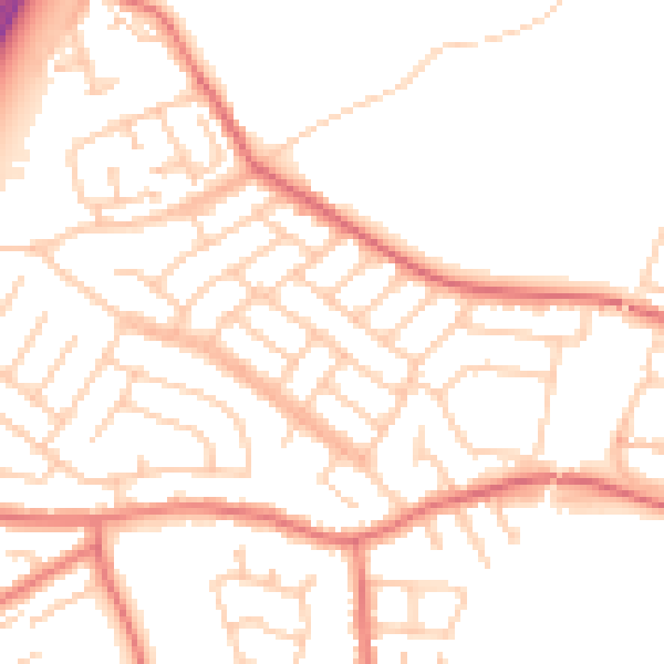 Daytime road noise heatmap for L31 9DR