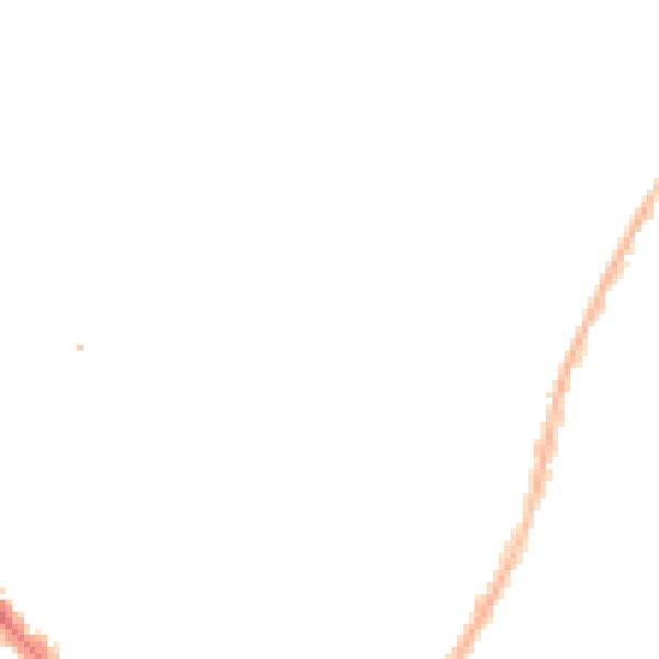 Night-time road noise heatmap for LE2 0DA