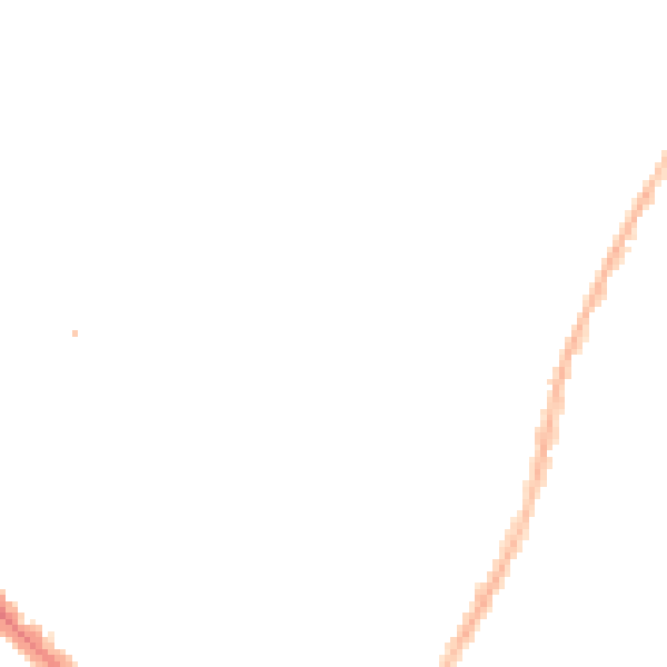 Night-time road noise heatmap for LE2 0DB